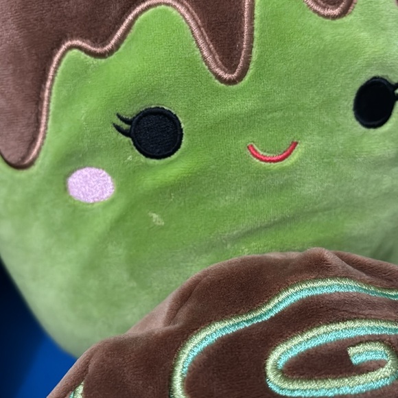 Original SquishMallows Malta Size 8 Inch Matcha Pastry 2022 NWTS First To Market - Picture 7 of 15